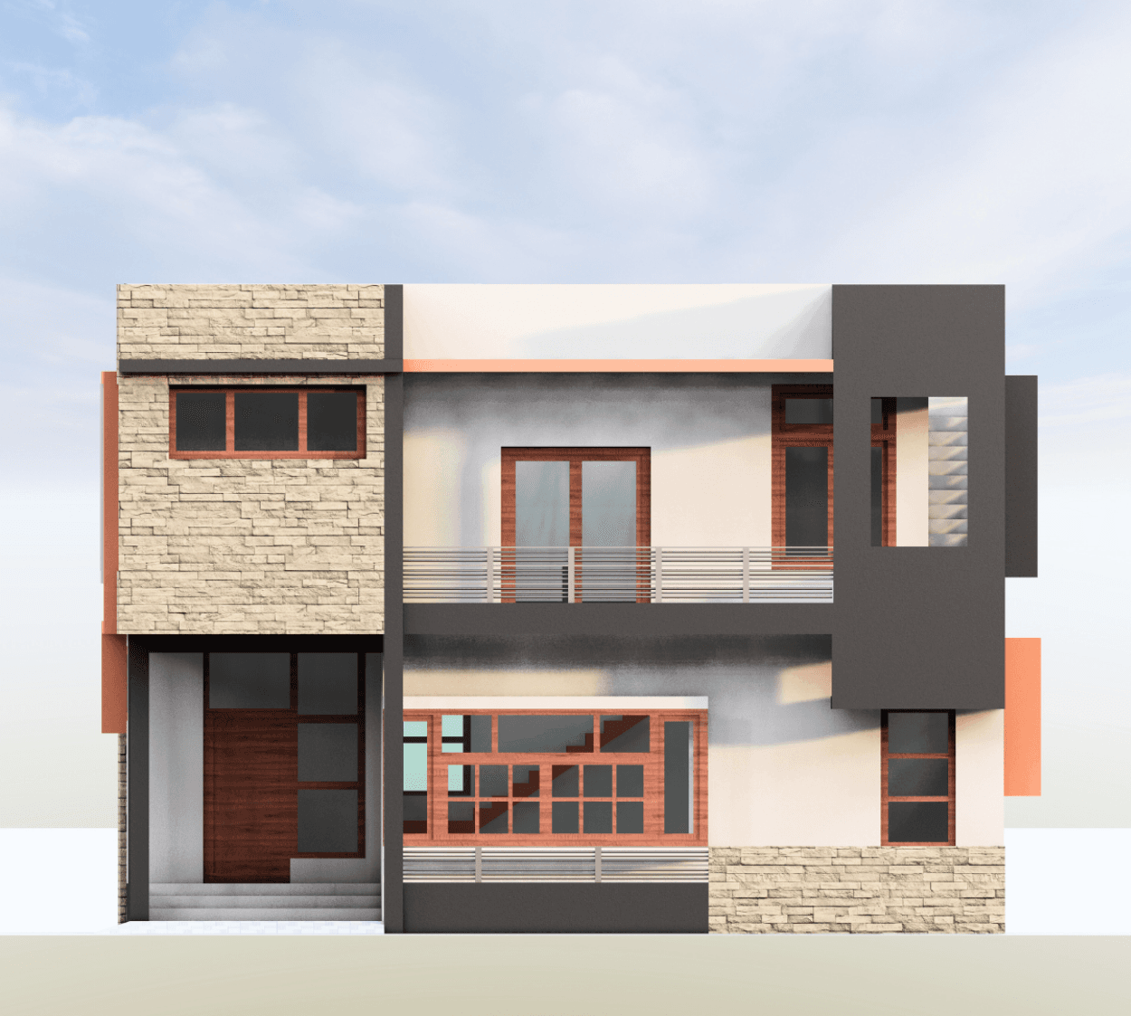 Astra Villa | 35x35 West-Facing G+1 Structured 4BHK Residence