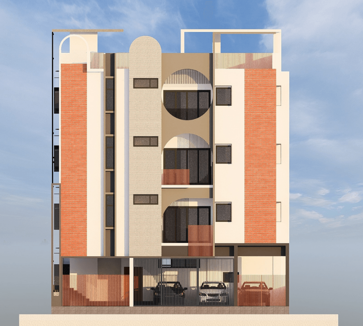 Ishanya | 45x42 South-Facing Multi-Unit Apartment with 2BHK & 3BHK Units